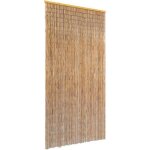 Vidaxl rideau de porte contre insectes bambou 90 x 220 cm Vidaxl rideau de porte contre insectes bambou 90 x 220 cm