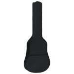 Sac de guitare - vidaxl - 3 / 4 - noir - r�sistant aux intemp�ries - l�ger