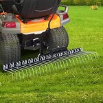 Vidaxl scarificateur pour tondeuse autoportée 109 cm 154454 Vidaxl scarificateur pour tondeuse autoportée 109 cm 154454