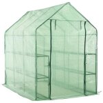 Vidaxl serre de plain - pied avec 12 etagères tente abri plantes serre à fleurs serre à plantes serre ... Vidaxl serre de plain - pied avec 12 etagères tente abri plantes serre à fleurs serre à plantes serre ...