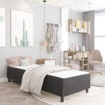 Vidaxl cadre de lit gris tissu 80 x 200 cm Vidaxl cadre de lit gris tissu 80 x 200 cm