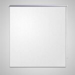 Vidaxl store enrouleur occultant 140x230 cm blanc fentre chambre  coucher 240168