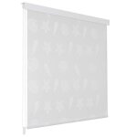 Vidaxl store roulant de douche 80x240 cm �toile de mer rideaux de douche 142859