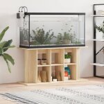 Vidaxl support daquarium chne sonoma 120x40x60cm bois dingnierie 833594