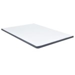 Vidaxl surmatelas de sommier tapissier protge - matelas lit protecteur housse lavable confortable doux ...