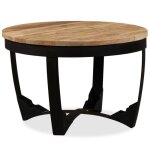 Vidaxl table dappoint bois de manguier brut 60 x 40 cm