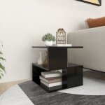Vidaxl table dappoint noir 40x40x40 cm aggloméré Vidaxl table dappoint noir 40x40x40 cm aggloméré