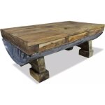 Vidaxl table basse bois de récupération massif 90 x 50 x 35 cm Vidaxl table basse bois de récupération massif 90 x 50 x 35 cm