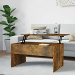 Vidaxl table basse chêne fumé 80x505x415 cm bois dingénierie 819287 Vidaxl table basse chêne fumé 80x505x415 cm bois dingénierie 819287