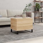 Vidaxl table basse chne sonoma 60x445x45 cm bois dingnierie 830959