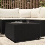 Vidaxl table basse de jardin carré noir 50x50x30 cm résine tressée mobilier de jardin table basse table ... Vidaxl table basse de jardin carré noir 50x50x30 cm résine tressée mobilier de jardin table basse table ...