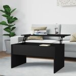 Vidaxl table basse noir 80x505x415 cm bois dingénierie 809639 Vidaxl table basse noir 80x505x415 cm bois dingénierie 809639
