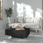 Vidaxl table basse noir 85x55x31 cm aggloméré Vidaxl table basse noir 85x55x31 cm aggloméré