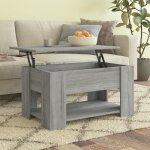 Vidaxl table basse table dappoint bout de canapé meuble de salon salle de séjour intérieur sonoma gris ... Vidaxl table basse table dappoint bout de canapé meuble de salon salle de séjour intérieur sonoma gris ...