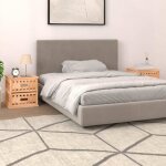 Vidaxl tables de chevet 2 pcs 34x34x34 cm bois massif de noyer 350346
