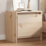 Vidaxl table de chevet 40x305x40 cm bois de pin massif