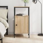 Vidaxl table de chevet chêne sonoma 41x31x80 cm bois dingénierie 825925 Vidaxl table de chevet chêne sonoma 41x31x80 cm bois dingénierie 825925