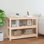 Vidaxl table console 110x40x74 cm bois massif de pin 821664
