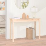 Vidaxl table console 110x40x75 cm bois massif de pin 814239