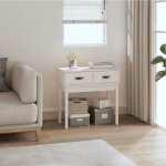 Vidaxl table console blanc 765x40x75 cm bois massif de pin 821750 Vidaxl table console blanc 765x40x75 cm bois massif de pin 821750