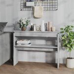 Vidaxl table console sonoma gris 102x30x80 cm bois dingénierie 815220 Vidaxl table console sonoma gris 102x30x80 cm bois dingénierie 815220