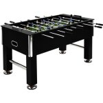 Vidaxl table de football acier 60 kg 140 x 745 x 875 cm noir