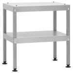 Vidaxl table pour fumoir  four 40x28x445 cm acier galvanis 364747
