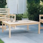 Vidaxl table de jardin 121x825x45 cm bois massif de pin 824127