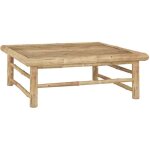 Vidaxl table de jardin 65x65x30 cm bambou 313149 Vidaxl table de jardin 65x65x30 cm bambou 313149