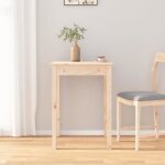 Vidaxl table à manger 55x55x75 cm bois massif de pin 814254 Vidaxl table à manger 55x55x75 cm bois massif de pin 814254