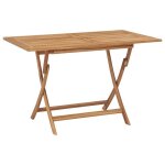 Vidaxl table pliable de jardin 120x70x75 cm bois de teck solide Vidaxl table pliable de jardin 120x70x75 cm bois de teck solide
