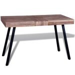 Vidaxl table teck recycl�