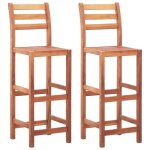 Vidaxl lot de 2 chaises de bar siège de pub chaise de bistrot meuble de salle à manger cuisine salon ... Vidaxl lot de 2 chaises de bar siège de pub chaise de bistrot meuble de salle à manger cuisine salon ...