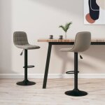 Vidaxl lot de 2 tabourets de bar chaise de pub si�ge de bistrot meuble de salle � manger cuisine salon ...