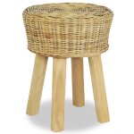 Vidaxl tabouret résine tressée pouf repose - pied siège de salon bureau café 244578 Vidaxl tabouret résine tressée pouf repose - pied siège de salon bureau café 244578