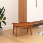 Vidaxl tabouret - escabeau 38x26x22 cm bois dacacia solide escabeau petit tabouret tabouret dextrieur ...