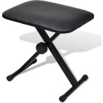 Vidaxl tabouret pliable et rglable de piano