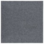 Vidaxl tapis 100x100 cm gris 327174