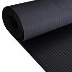 Vidaxl tapis en caoutchouc antidrapant 2x1 m modle  nervures tapis de sol 141170
