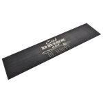 Vidaxl tapis de cuisine lavable impression cuisine noir 60x300 cm 136560