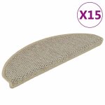 Vidaxl tapis descalier autocollants 15 pcs 65x21x4 cm gris 326875 Vidaxl tapis descalier autocollants 15 pcs 65x21x4 cm gris 326875