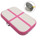 Vidaxl tapis gonflable de gymnastique avec pompe tapis dexercice tapis de yoga kickboxing parc lutte ...