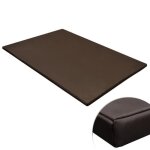 Vidaxl tapis plat rectangulaire pour chien marron taille xl 170242