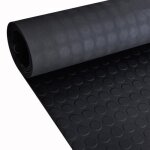 Vidaxl tapis revtement de sol intrieur maison garage bureau atelier salle de sport caoutchouc antidrapant ...