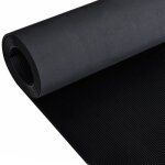Vidaxl tapis revtement de sol intrieur maison garage bureau atelier salle de sport caoutchouc antidrapant ...