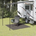 Vidaxl tapis de tente tapis de voyage de camping tapis de patio auvent de caravane extrieur rsistance ...