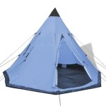Vidaxl tente pour 4 personnes camping randonne voyage extrieur portable 91006