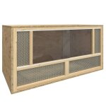 Vidaxl terrarium bois ding�nierie 80x40x40 cm 170886
