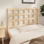 Vidaxl t�te de lit 1405x4x100 cm bois massif de pin 817885