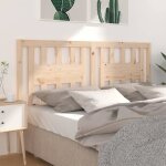 Vidaxl t�te de lit 141x4x100 cm bois massif de pin 818665